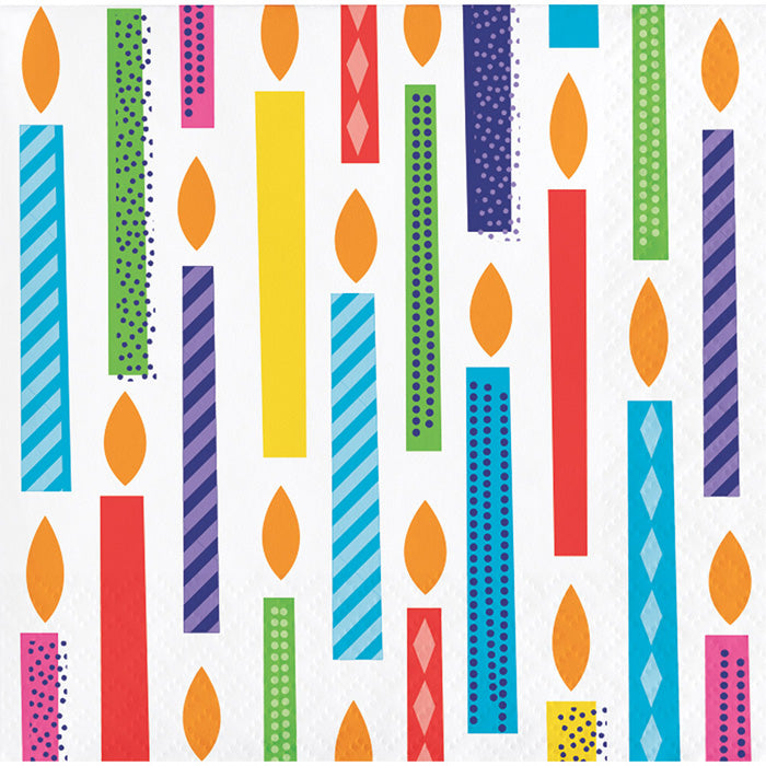 Bright Birthday Beverage Napkins 192 ct