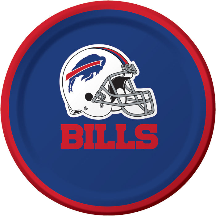 Buffalo Bills Dessert Plates 96 ct