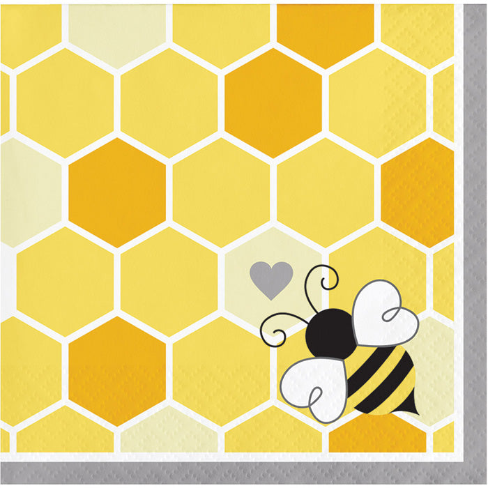 Bumblebee Baby Shower Beverage Napkins 192 ct