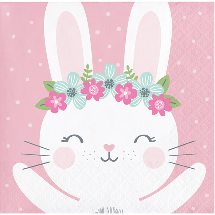 Bunny Party Beverage Napkins 192 ct