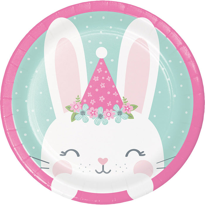 Bunny Party Dessert Plates 96 ct