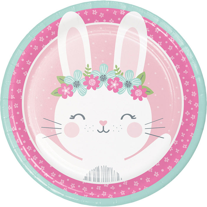 Bunny Party Dinner Plates 96 ct