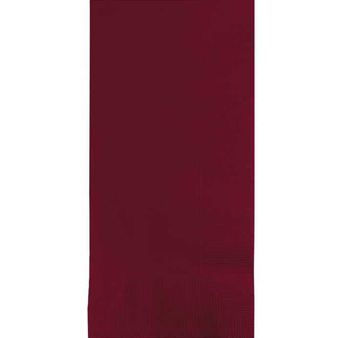 Burgundy 2-Ply Dinner Napkins 600 ct