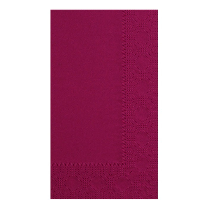 Burgundy Hoffmaster Dinner Napkins 1,000 ct