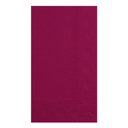 Burgundy Hoffmaster Dinner Napkins 1,000 ct