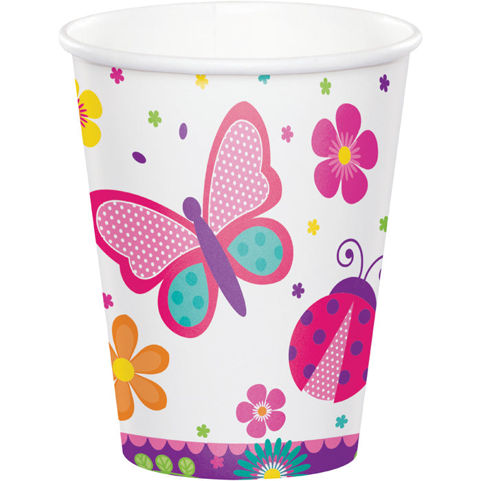 Butterfly Garden Paper Cups 96 ct