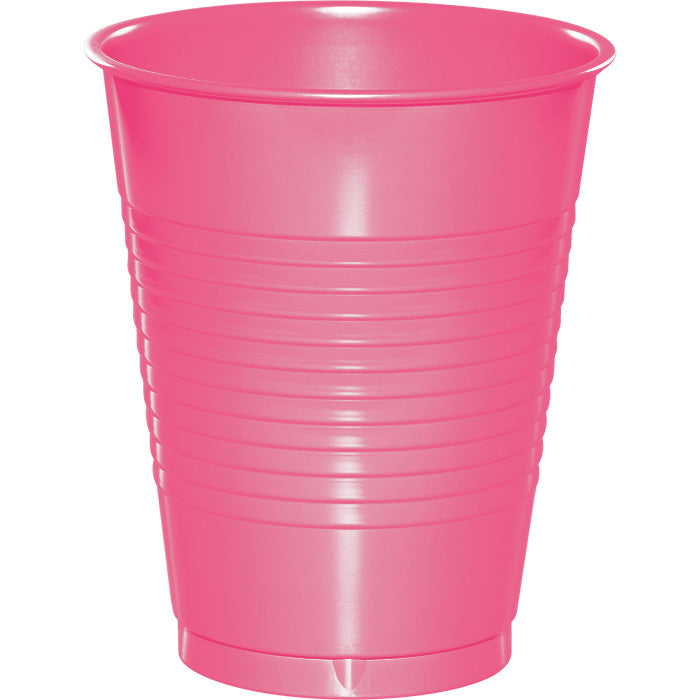 Candy Pink 16 oz Plastic Cups 240 ct