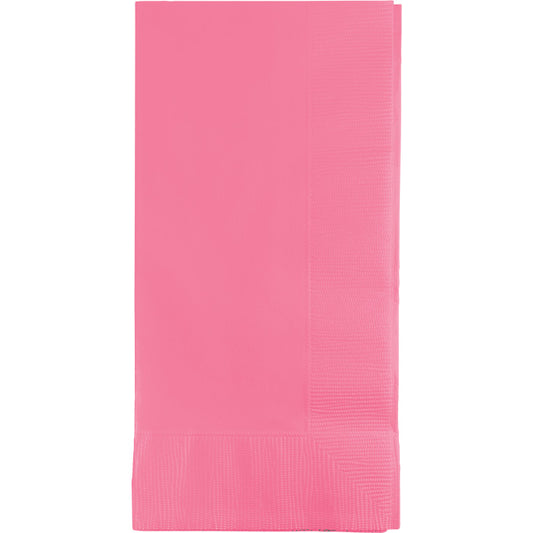 Candy Pink 2-Ply Dinner Napkins 600 ct