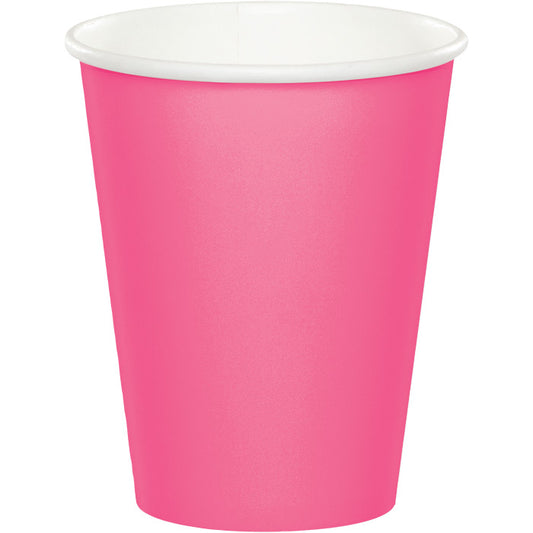 Candy Pink 9 oz Hot & Cold Cups 240 ct