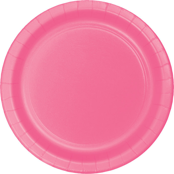 Candy Pink SturdyStyle Banquet Plates 240 ct