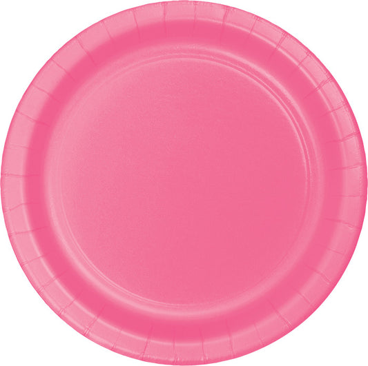 Candy Pink SturdyStyle Banquet Plates 240 ct