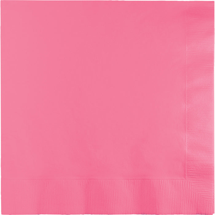 Candy Pink Dinner Napkins 3-Ply 250 ct