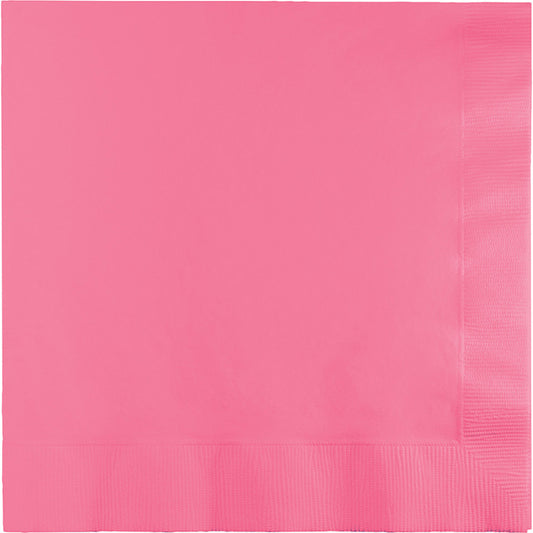 Candy Pink Dinner Napkins 3-Ply 250 ct