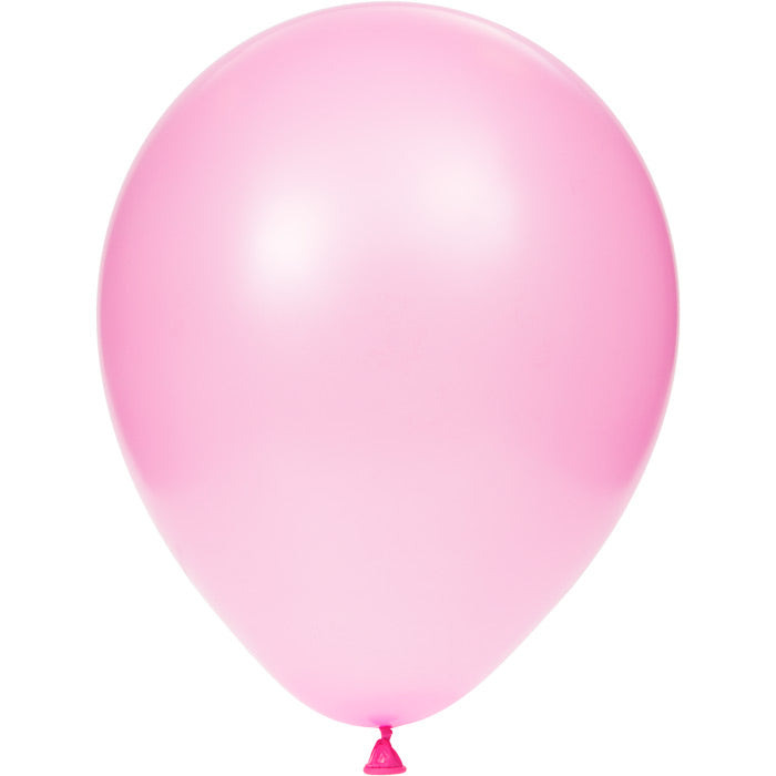 Candy Pink Latex Balloons 180 ct