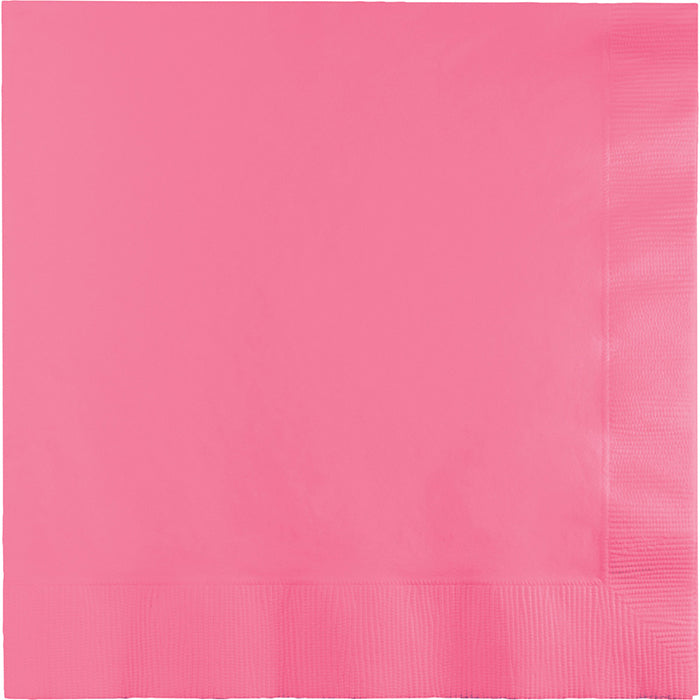 Candy Pink Luncheon Napkins 3-Ply 500 ct