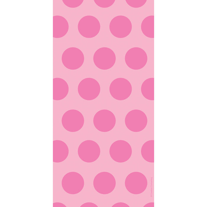 Candy Pink Polka Dots Cello Treat Bags 240 ct