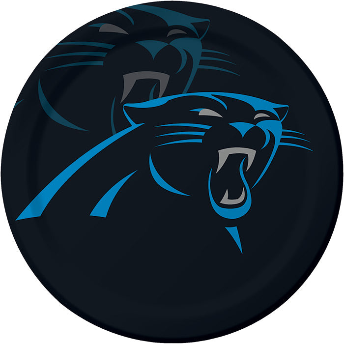 Carolina Panthers Dinner Plates 96 ct