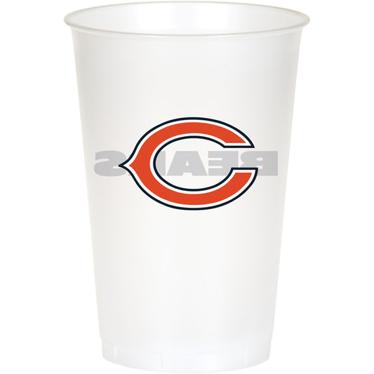 Chicago Bears 20 oz Plastic Cups 96 ct