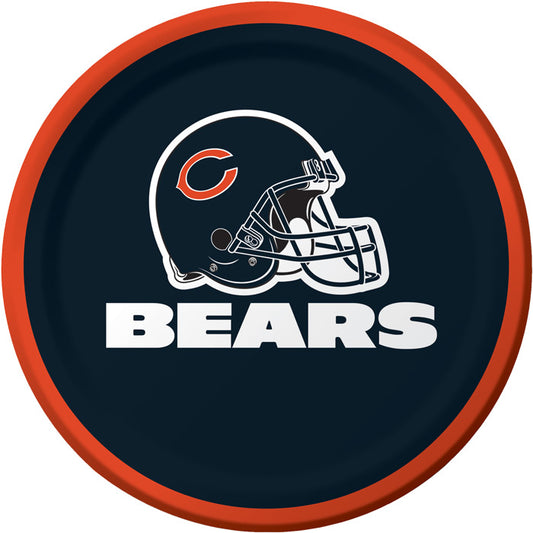 Chicago Bears Dessert Plates 96 ct