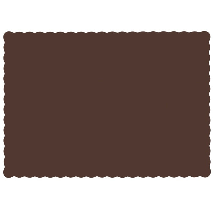 Chocolate Economy Placemat 1,000 ct