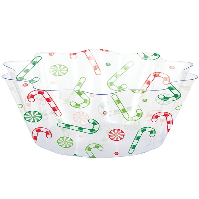 Christmas Candy Fluted Bowls 12 ct