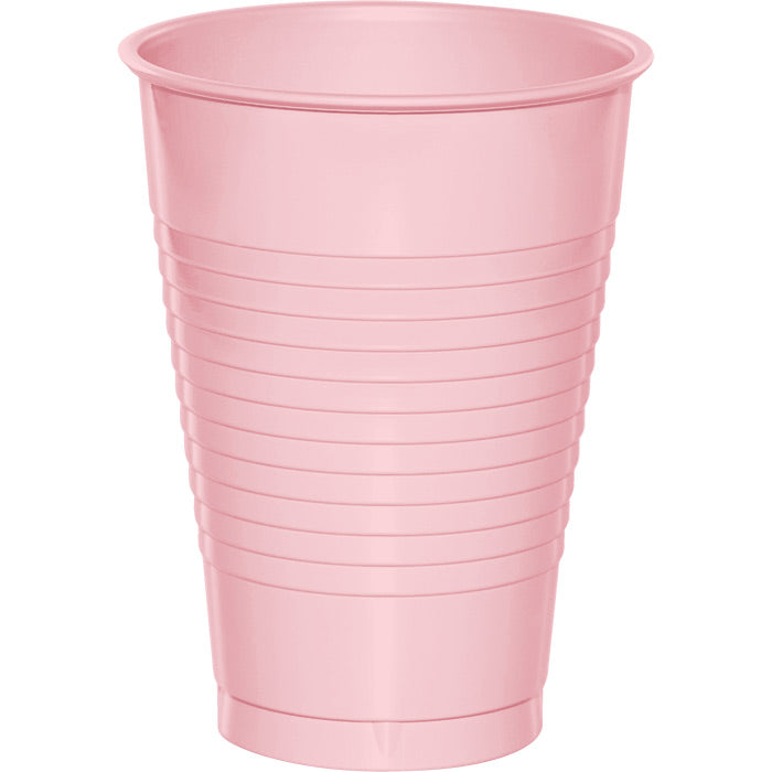 Classic Pink 12 oz Plastic Cups 240 ct