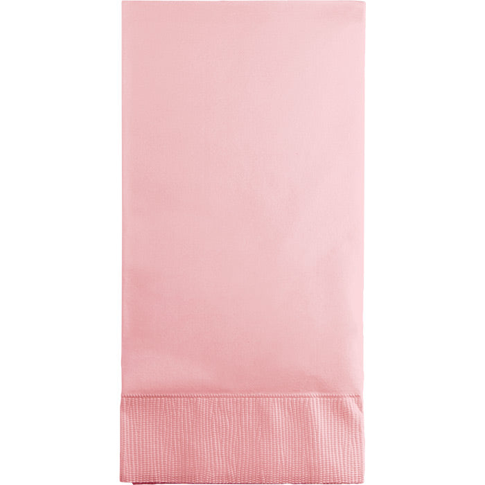 Classic Pink 3-Ply Guest Towels 192 ct