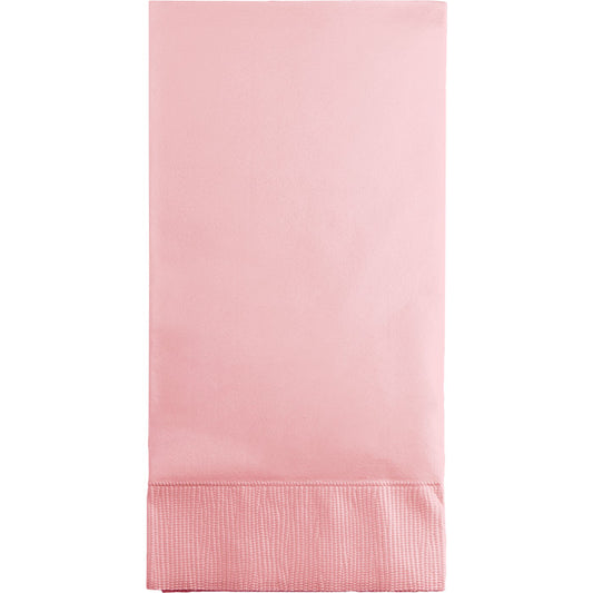 Classic Pink 3-Ply Guest Towels 192 ct