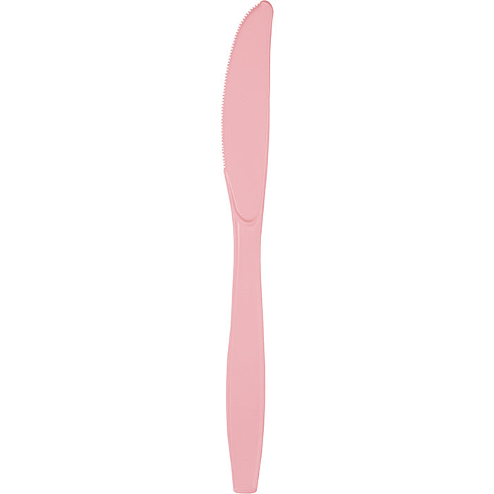 Classic Pink Bulk Plastic Knives 600 ct