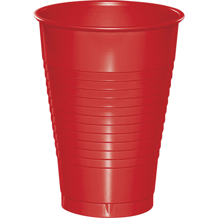 Classic Red 12 oz Plastic Cups 240 ct