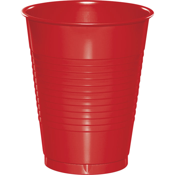 Classic Red 16 oz Plastic Cups 240 ct