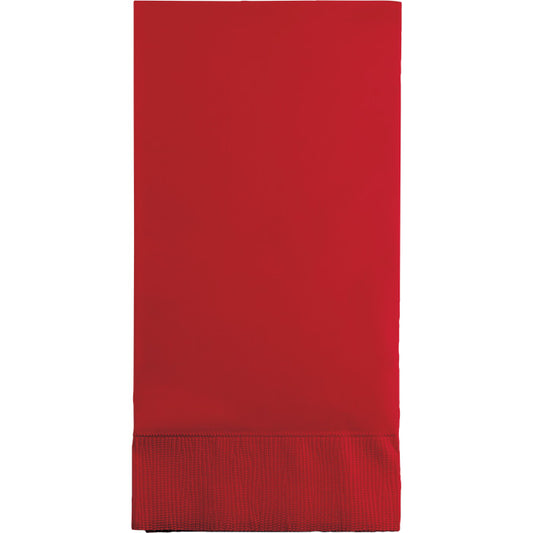 Classic Red 3-Ply Guest Towels 192 ct