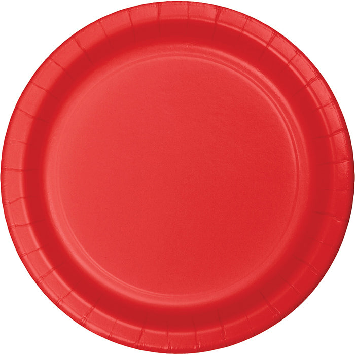 Classic Red Dessert Plates 900 ct