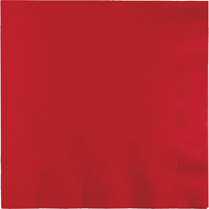 Classic Red Luncheon Napkins 3-Ply 500 ct