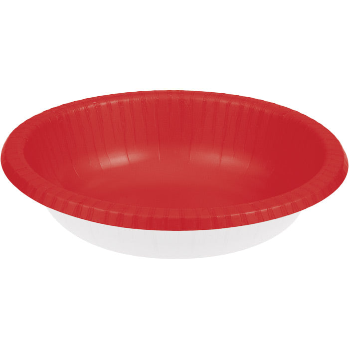 Classic Red Paper Bowls 200 ct