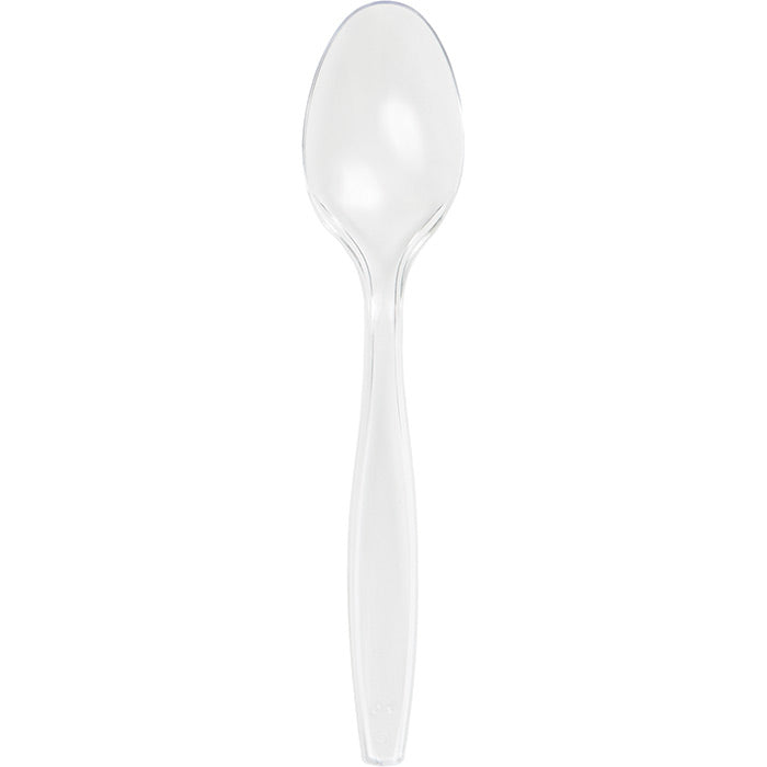 Clear Bulk Plastic Spoons 600 ct