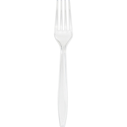 Clear Plastic Forks 288 ct