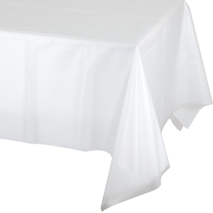 Clear Plastic Tablecloths 12 ct