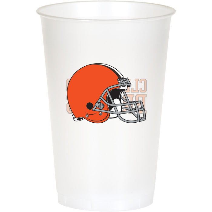 Cleveland Browns 20 oz Plastic Cups 96 ct