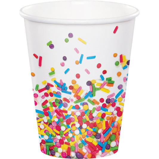 Confetti Sprinkles 9 oz Cups 96 ct