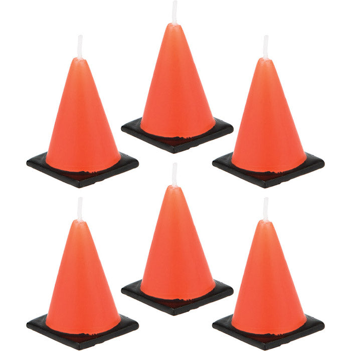 Construction Cone Candles 72 ct