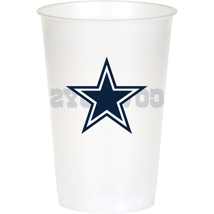 Dallas Cowboys 20 oz Plastic Cups 96 ct