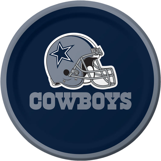 Dallas Cowboys Dessert Plates 96 ct