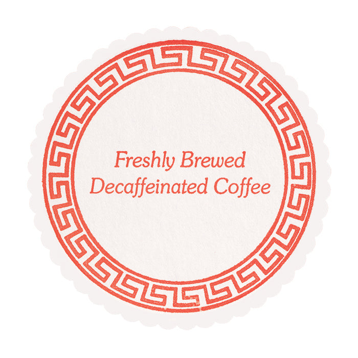 Decaf Coffee Coasters 1000 ct