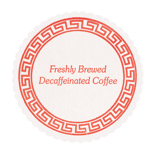 Decaf Coffee Coasters 1000 ct