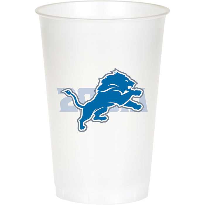 Detroit Lions 20 oz Plastic Cups 96 ct