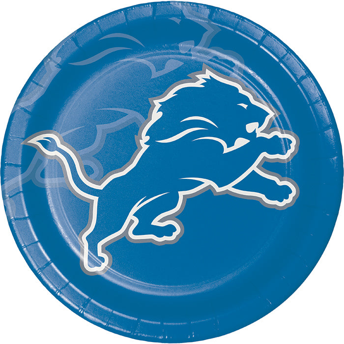 Detroit Lions Dinner Plates 96 ct