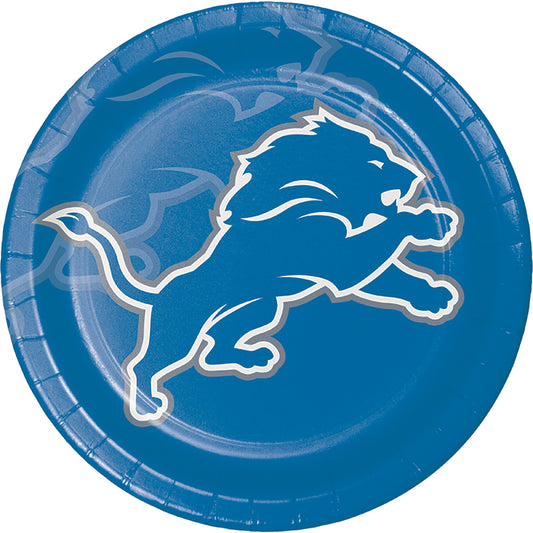 Detroit Lions Dinner Plates 96 ct