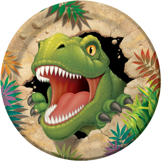 Dino Blast Dinner Plates 96 ct