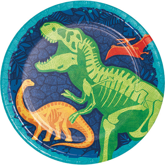 Dino Dig Dinner Plates 96 ct